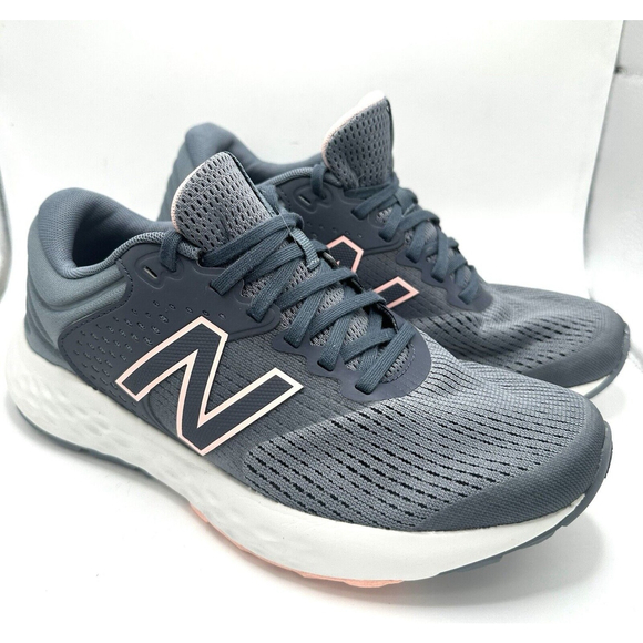 New Balance Shoes - New Balance Women's 520 v7 Grey / Pink Running Shoes (W520LP7) SIZE 7.5 B